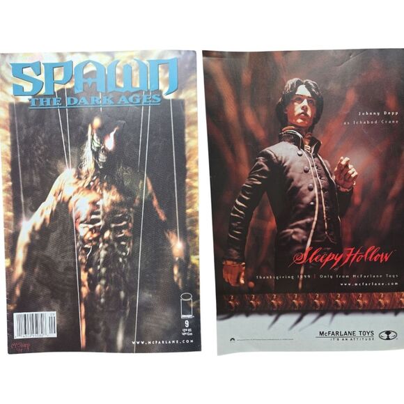 Spawn The Dark Ages Comic Book Set Of 3 1999 - Picture 4 of 8